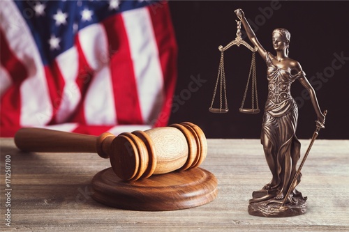 Obraz na plátne Justice concept.