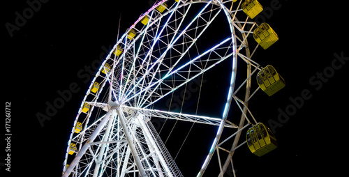 Giant Colorful Wheel of Fun
