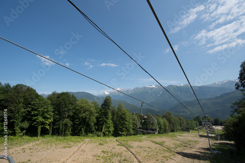 mountain cableway