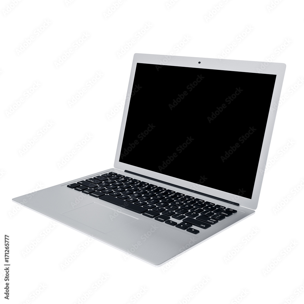 laptop isolated on white background laptop isolated on white background