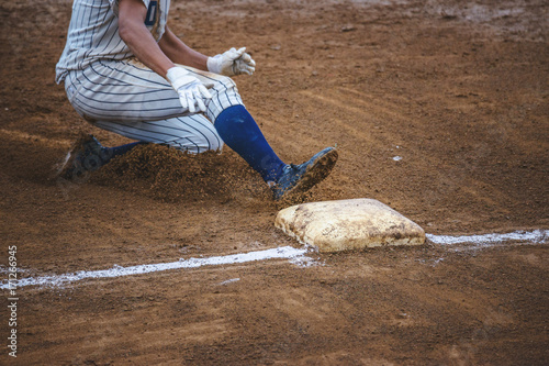 Obraz na płótnie 高校野球試合風景