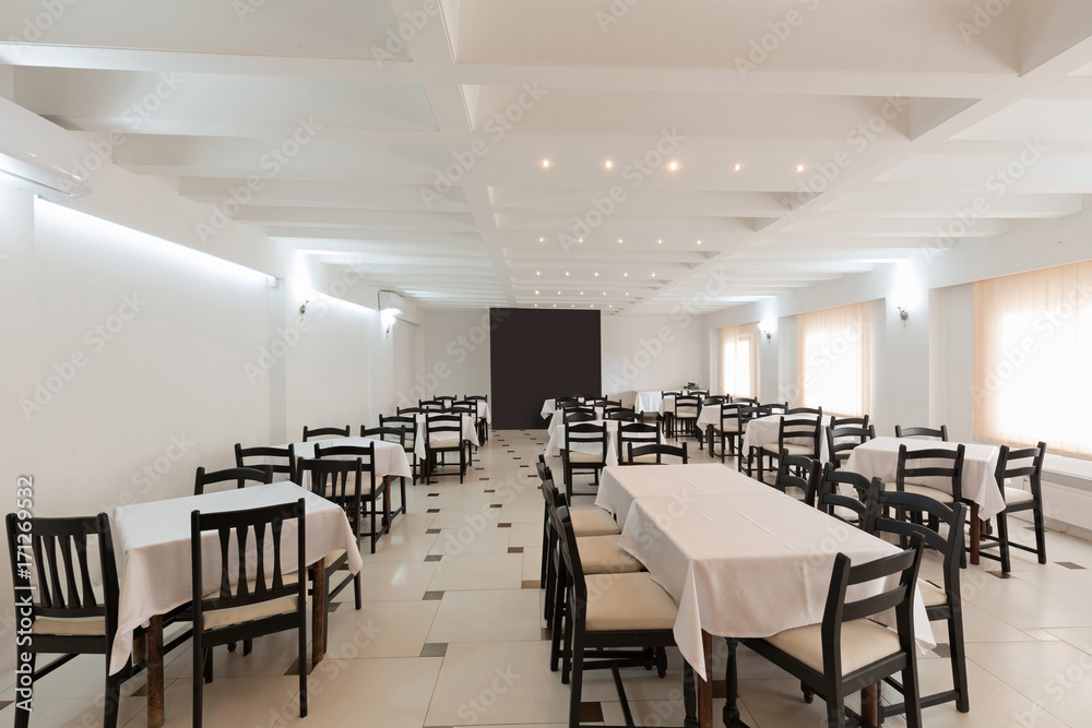 Interior of a hotel restaurant Interior of a hotel restaurant