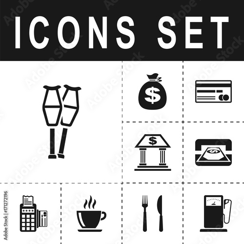 icon crutches