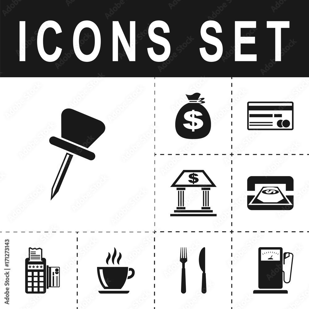 Fototapeta premium pin icon