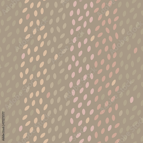 Abstract spotted seamless pattern. Simple background with speckles.
