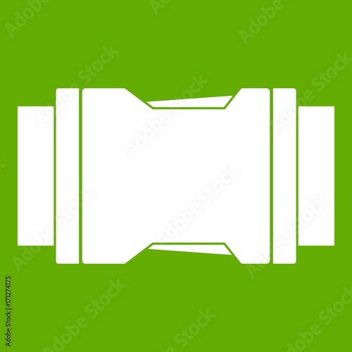 Side release buckle icon green