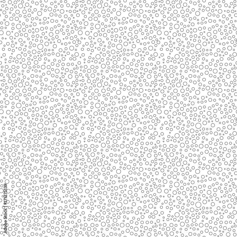 Seamless vector background with random round elements. Abstract ornament. Dotted abstract pattern Seamless vector background with random round elements. Abstract ornament. Dotted abstract pattern