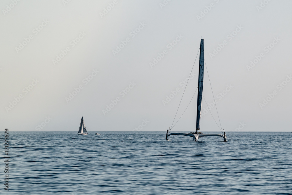Fototapeta premium Trimaran de course