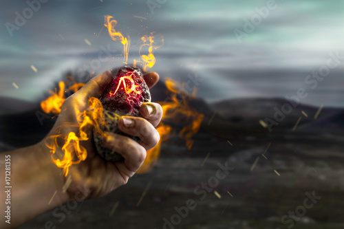 Magic Fire Stone