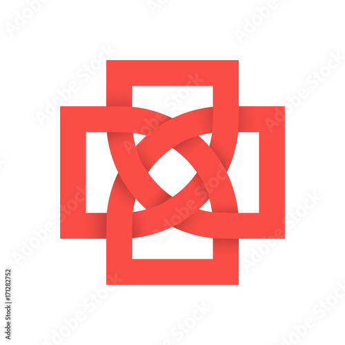 red medical cross logo concept