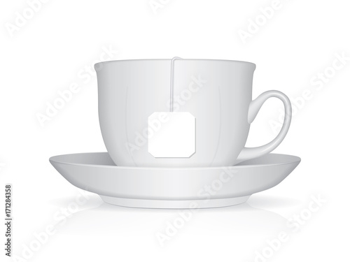 Mug with tea Mock Up 