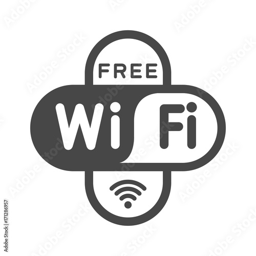 free wifi sign