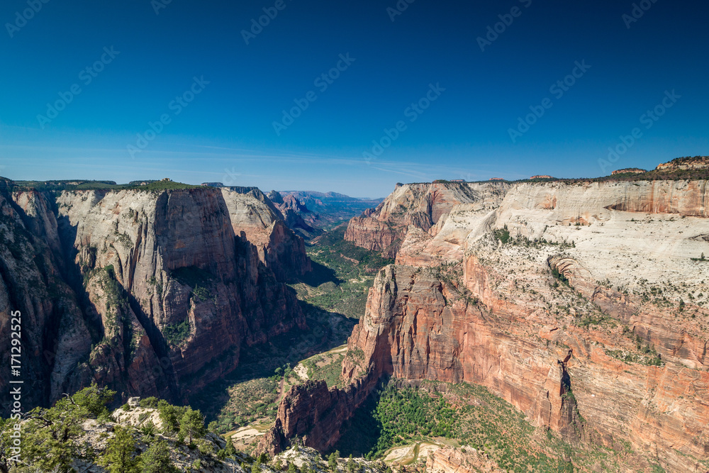 Panorama am Zion Observation Point
