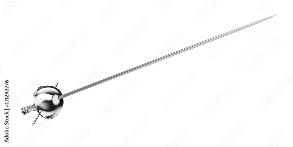 3d render of medieval sword over white background 3d render of medieval sword over white background