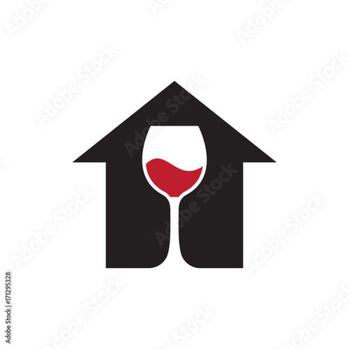 wine house home logo