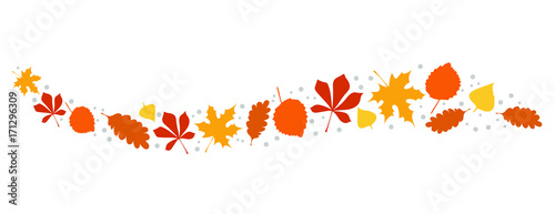 Herbstlaub Deko