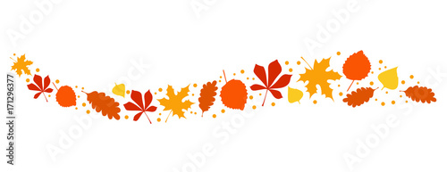 Herbstblätter Dekoration