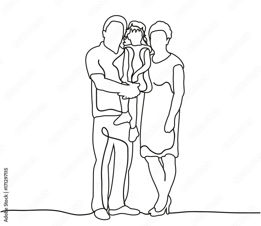 vector, outlines, family sketch vector, outlines, family sketch