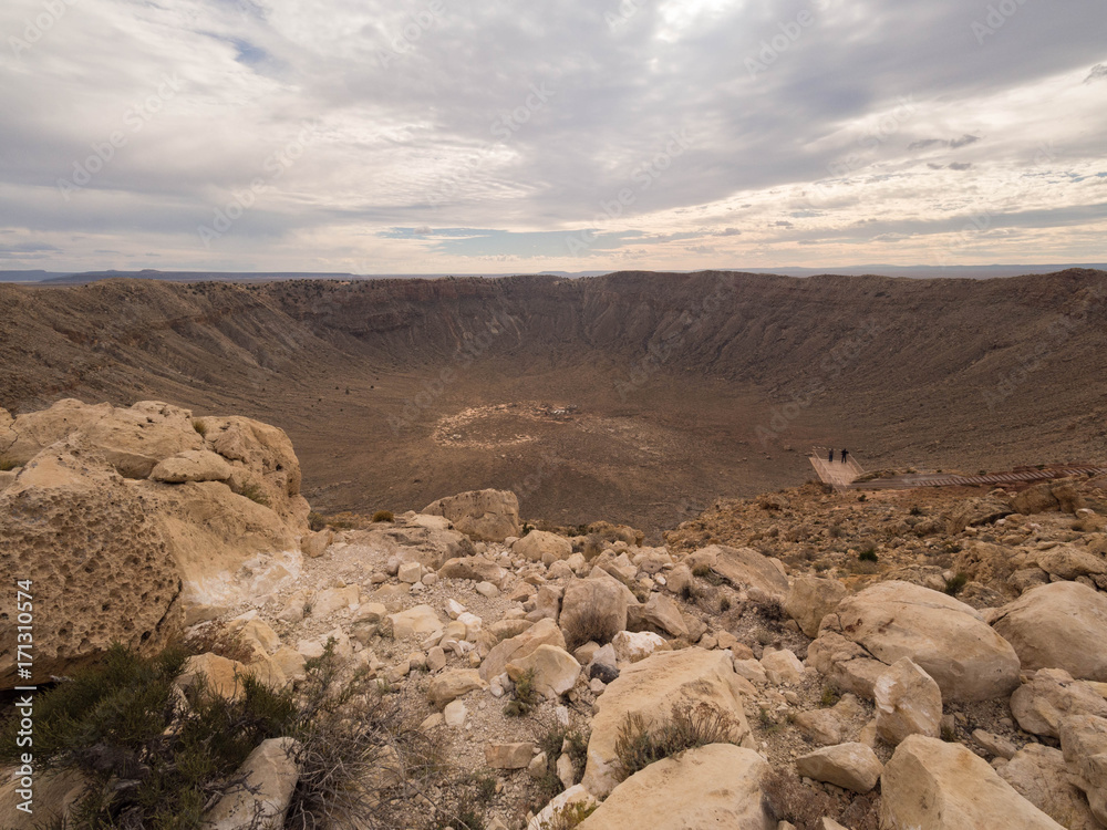 アリゾナ　隕石孔　バリンジャークレーター
