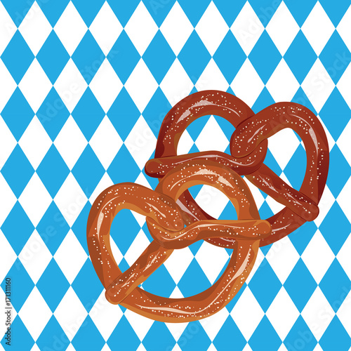 Tasty Cartoon Pretzel