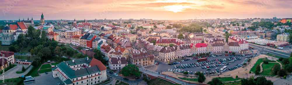 Panorama Starego Miasta w Lublinie