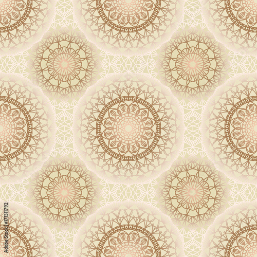 Seamless crochet pattern
