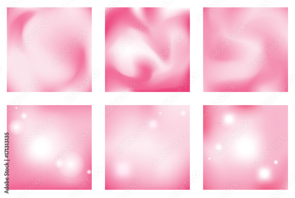 Blurred pink backgrounds