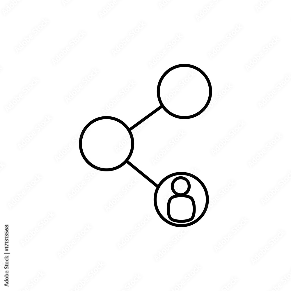 social network share icon