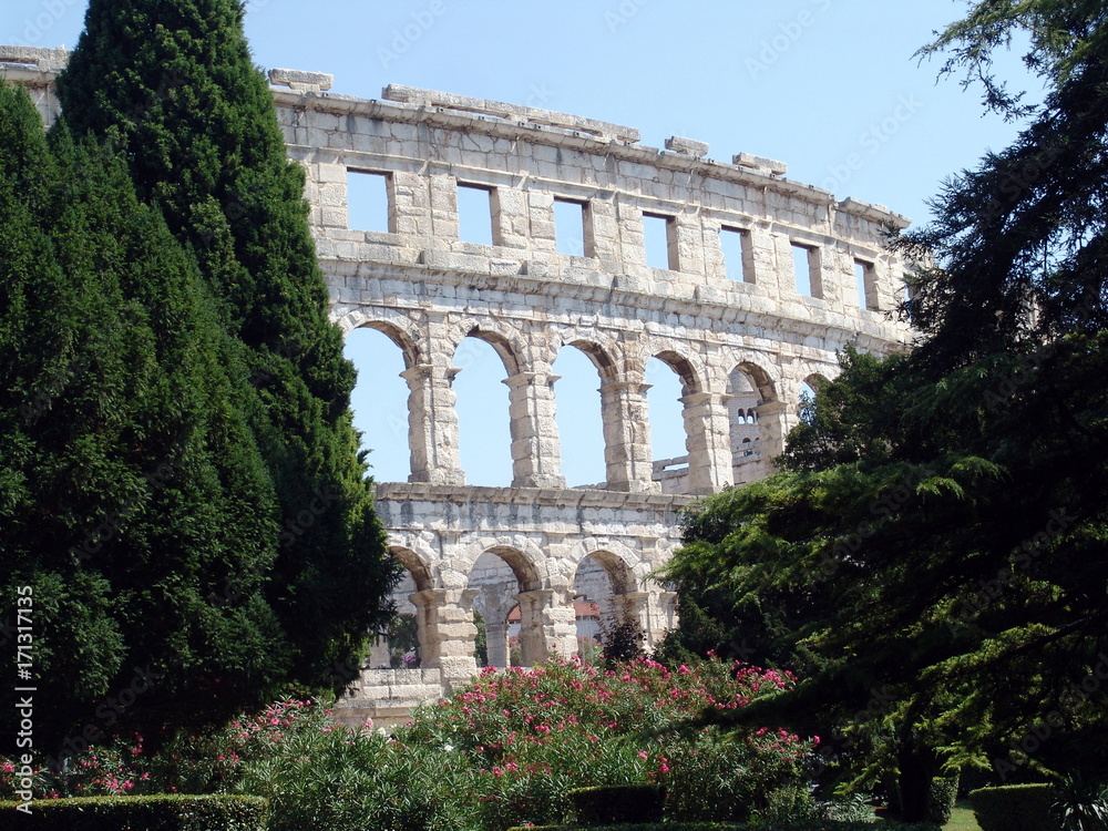 Amphitheater in Pula