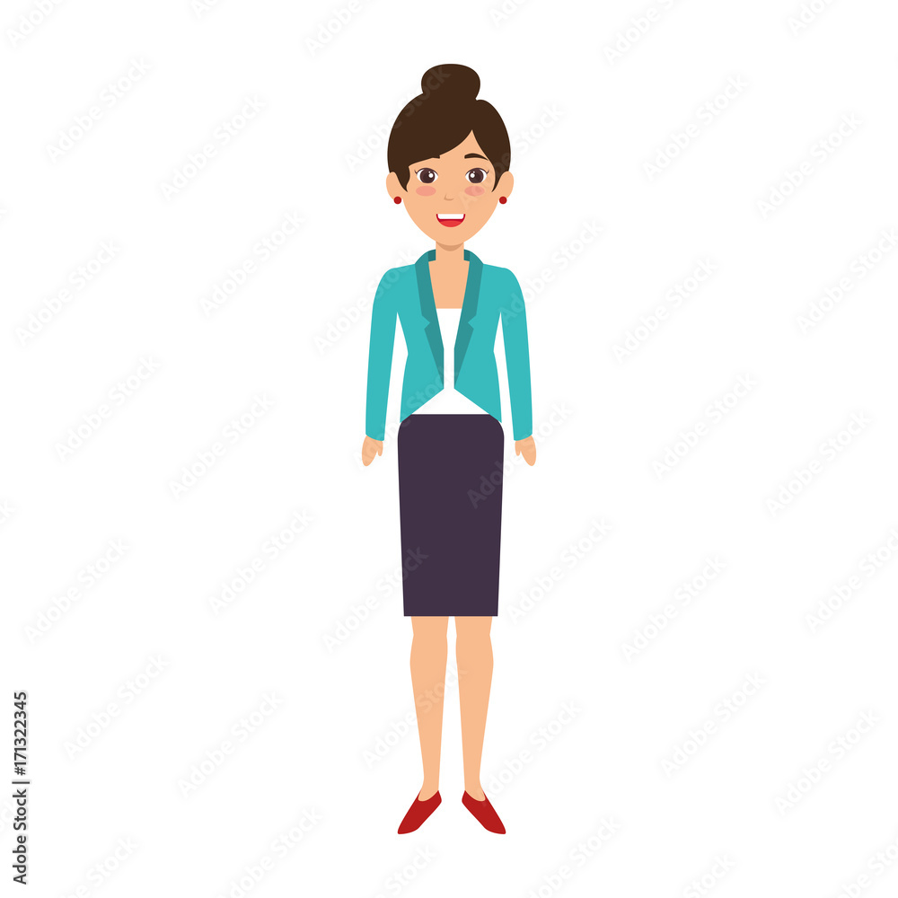 beautiful businesswoman avatar character beautiful businesswoman avatar character
