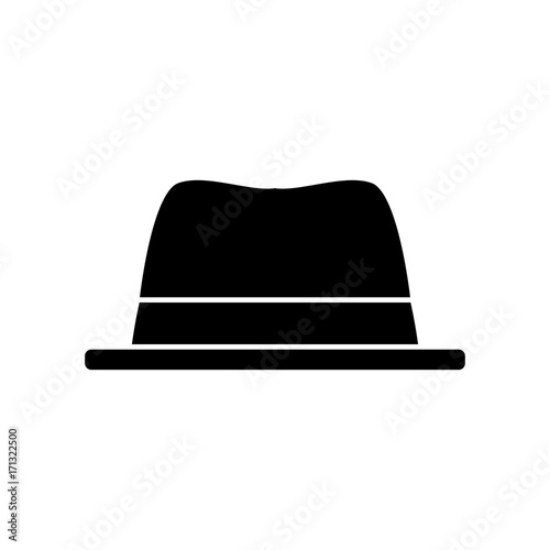 Vintage hat isolated icon vector illustration graphic design