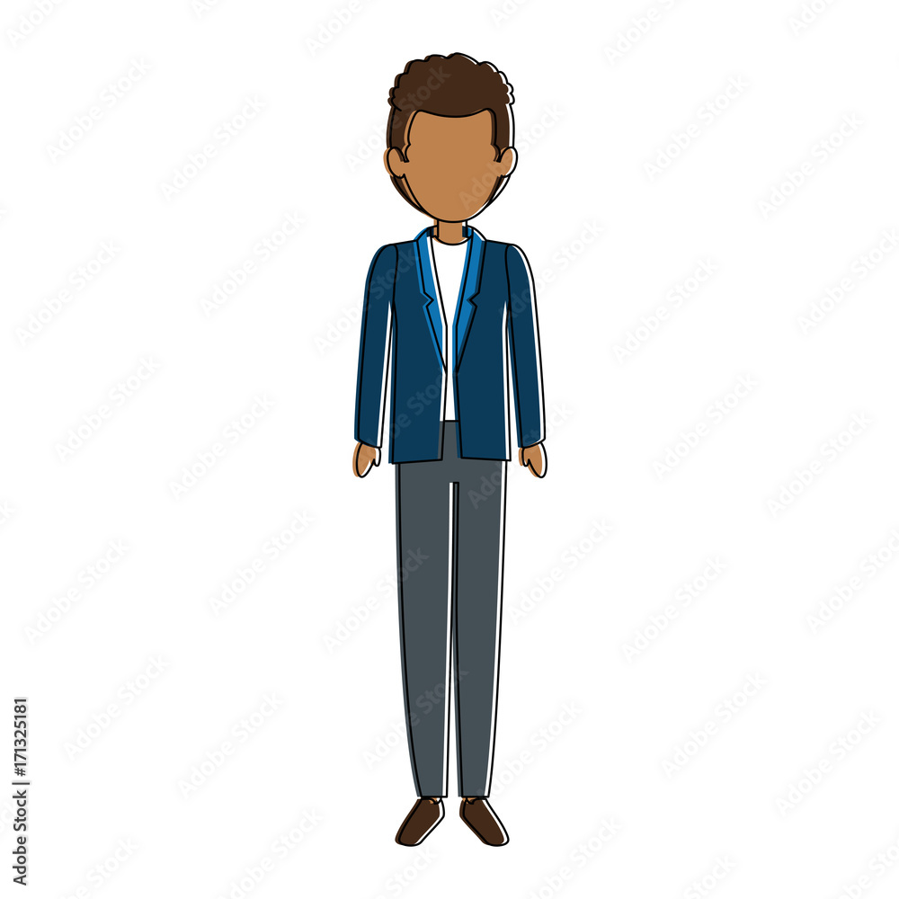elegant businessman avatar character elegant businessman avatar character