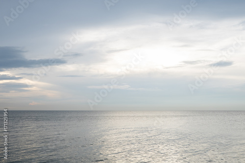 Calm sea in Thailand