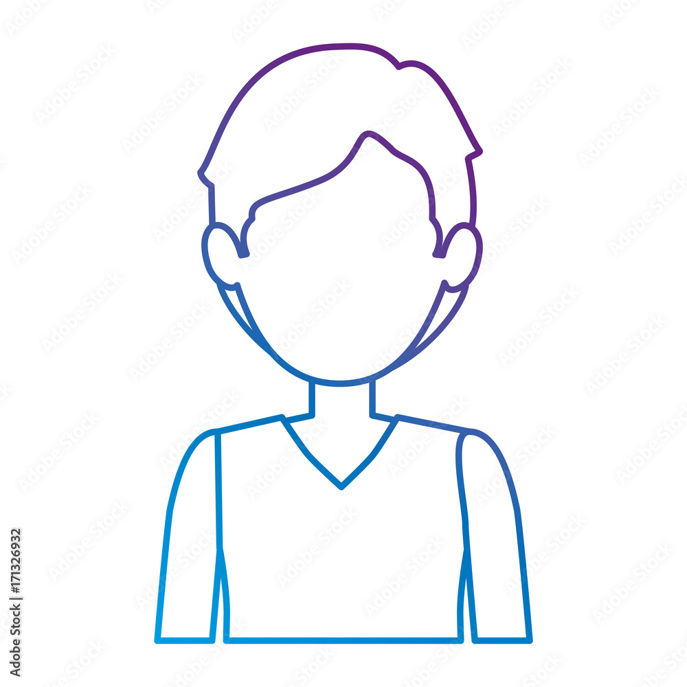 young man avatar character young man avatar character