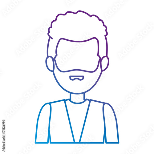 Wallpaper Mural elegant businessman avatar character Torontodigital.ca