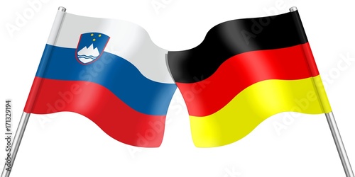 Flags. Slovenia and Germany Free Download Flags. Slovenia and Germany - GFXLoad