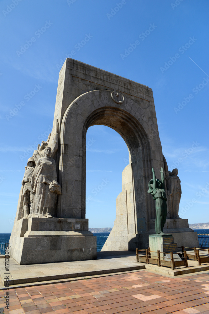 Porte de l'Oirent à Marseille