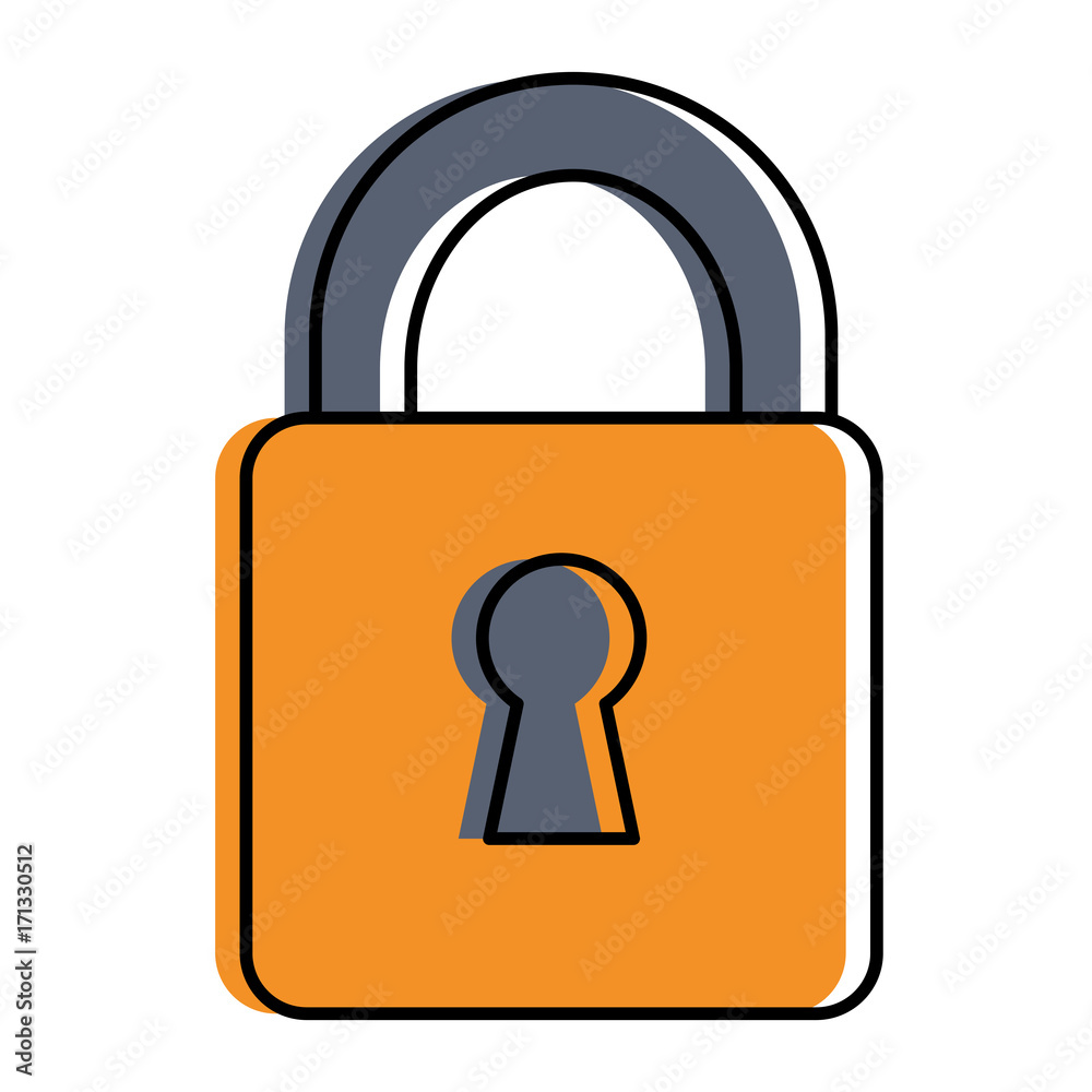 safe secure padlock icon vector illustration design safe secure padlock icon vector illustration design