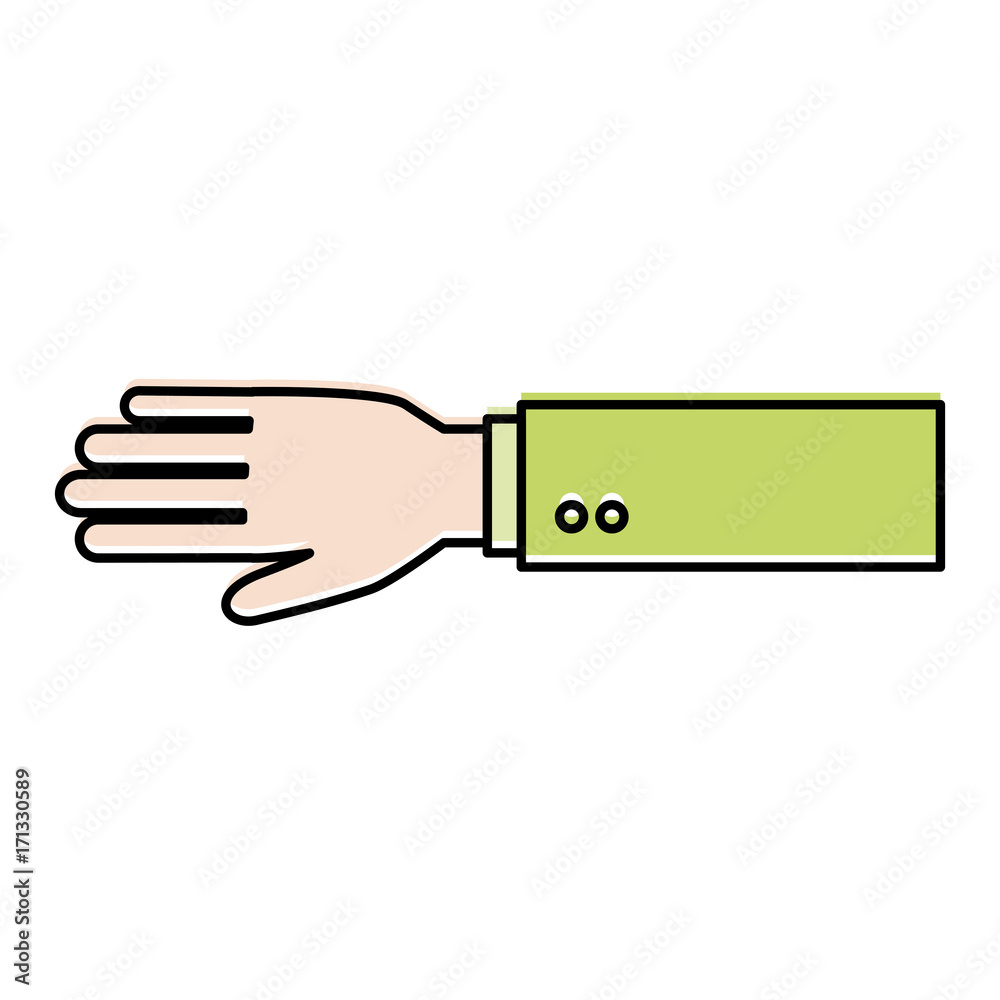 human hand receiving icon vector illustration design human hand receiving icon vector illustration design
