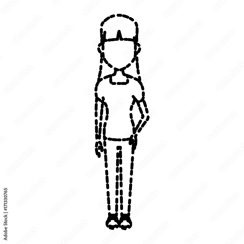Young woman cartoon icon vector illustration graphic design Young woman cartoon icon vector illustration graphic design