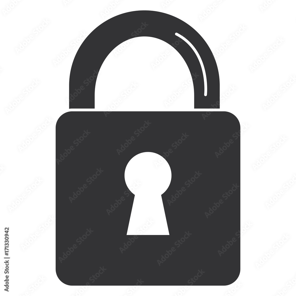 safe secure padlock icon vector illustration design safe secure padlock icon vector illustration design