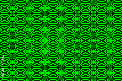 Abstract vector pattern - green