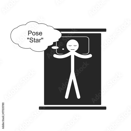 Pose Star for sleep
