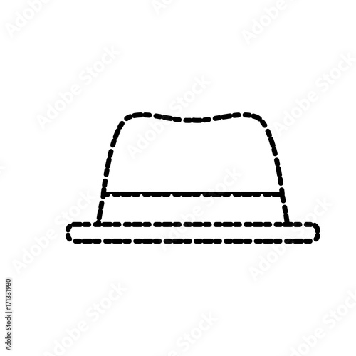 Vintage hat isolated icon vector illustration graphic design