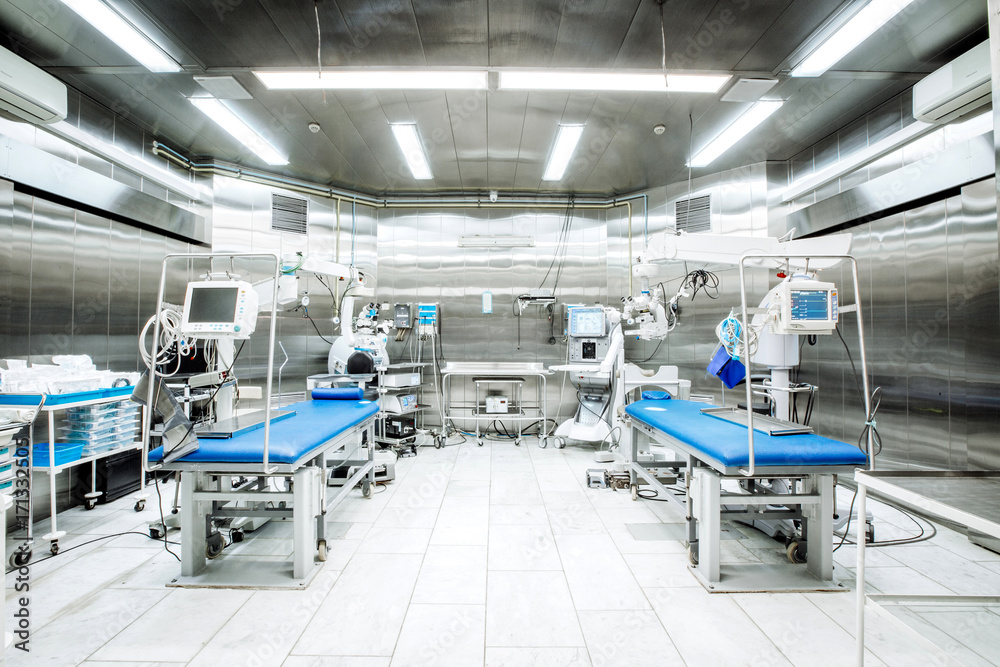 ophthalmology operation room with equipment . medicine concept ophthalmology operation room with equipment . medicine concept