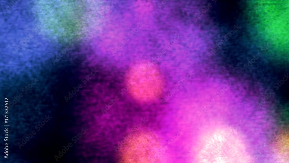 Abstracto de Formas de Colores Circulares en Movimiento
