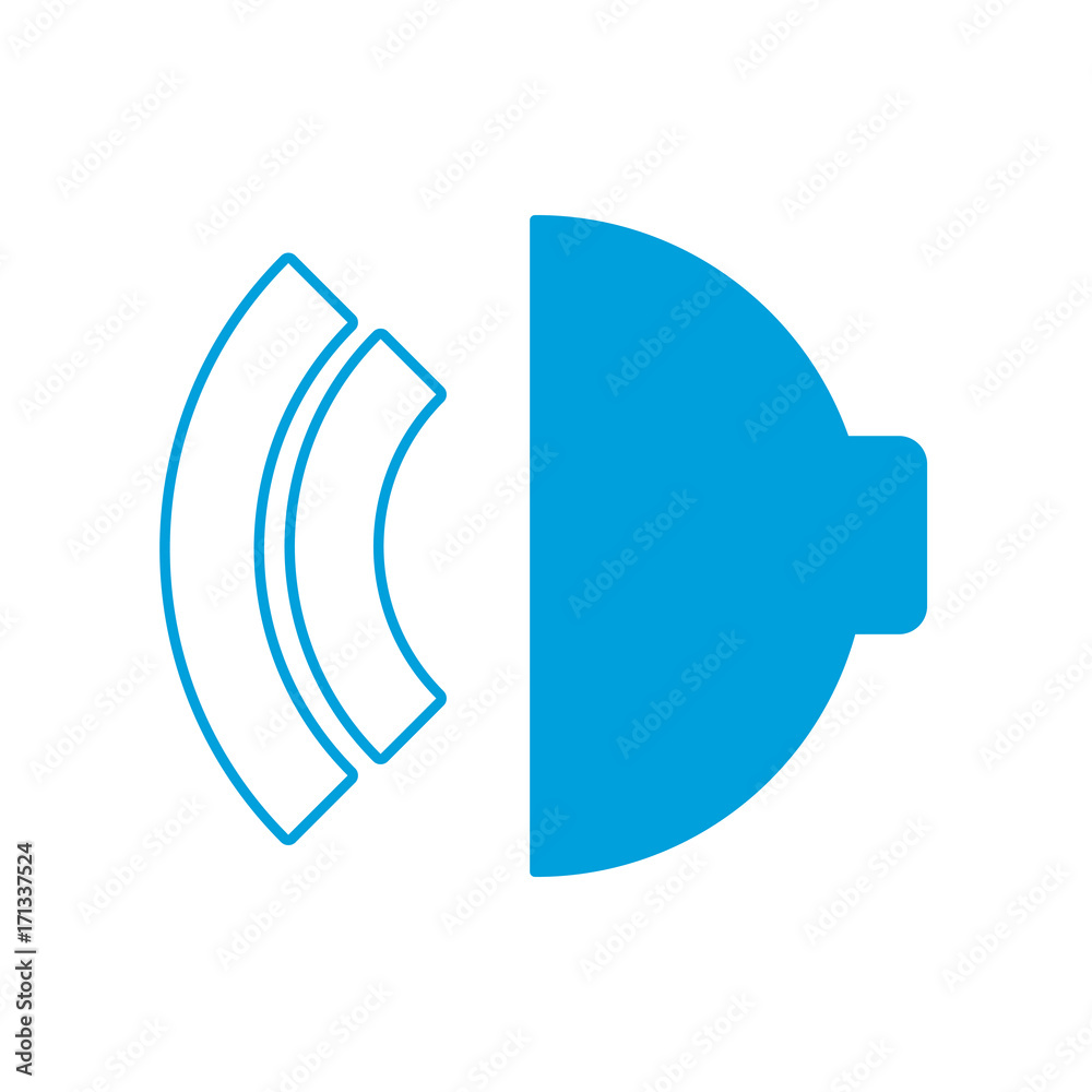 speaker icon over white background vector illustration speaker icon over white background vector illustration