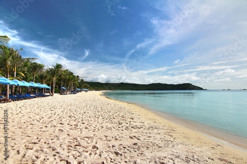 The Bai Khem Beach is one of the most beautiful beaches in Phu Quoc Island, vietnam