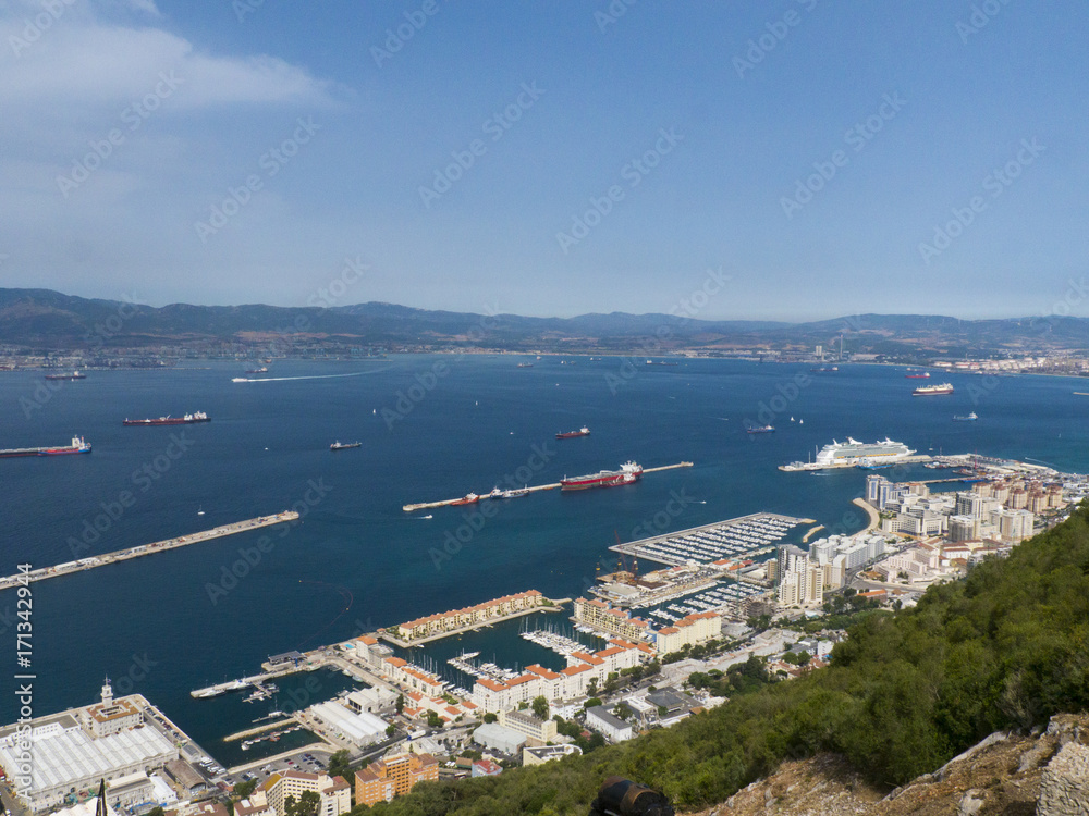Fototapeta premium Gibraltar rock