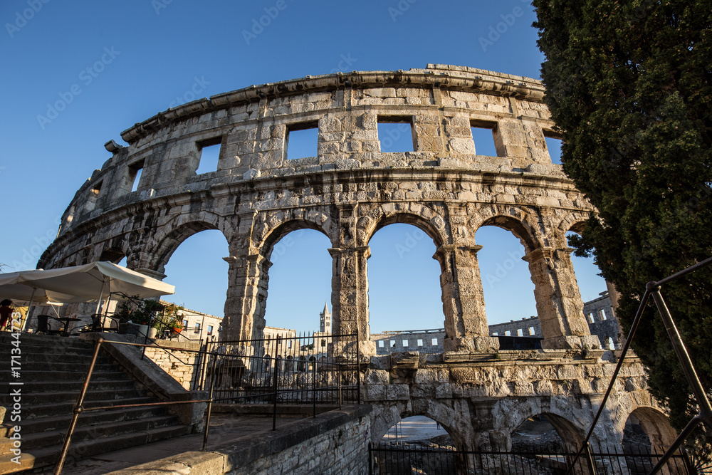 Pula Roman amphitheater